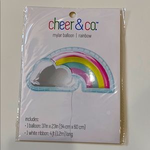 PARTY DECOR RAINBOW MYLAR BALLOON